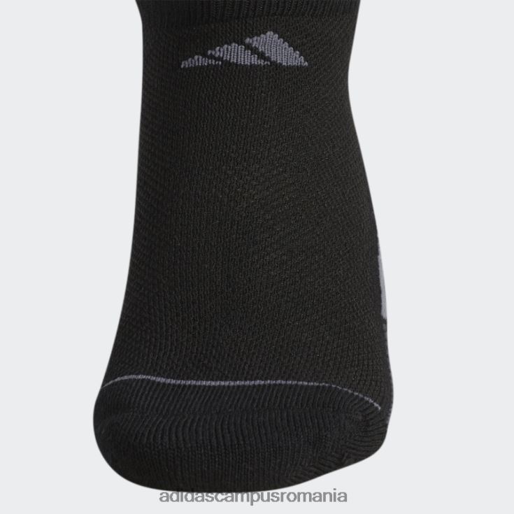 adidas campus romania șosete neprețuite cu dungi superlite negre, stilate, 3 perechi femei negru J266N210960