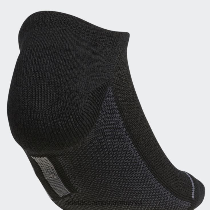 adidas campus romania șosete neprețuite cu dungi superlite negre, stilate, 3 perechi femei negru J266N210960