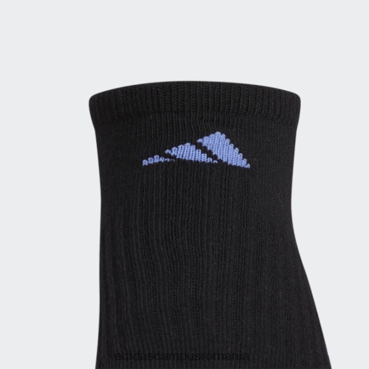 adidas campus romania perniți 3 șosete neprezentate 3 perechi negre femei negru/albastru/gri J266N210982