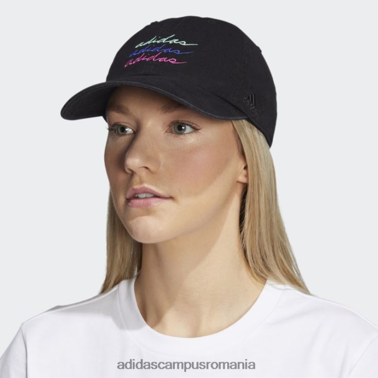 adidas campus romania sâmbătă 2.0 plus pălărie neagră femei negru/verde/albastru J266N210922