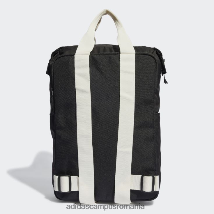 adidas campus romania rucsac negru clasic, mediu femei alb negru J266N23275