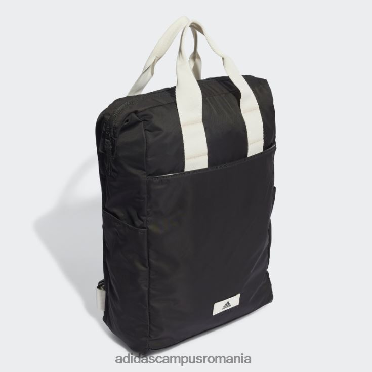 adidas campus romania rucsac negru clasic, mediu femei alb negru J266N23275