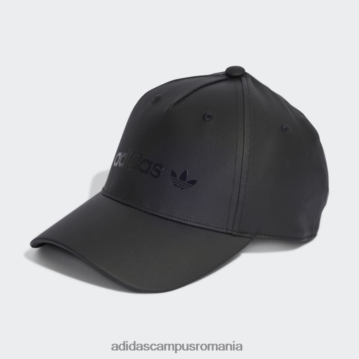 adidas campus romania șapcă de baseball neagră din satin adidas femei negru J266N23273