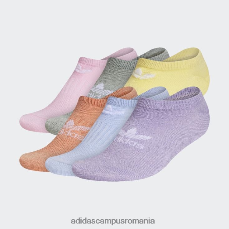 adidas campus romania ciorapi liliac clasic superlite fara prezentare 6 perechi adidas femei liliac/albastru zori/roz J266N210845