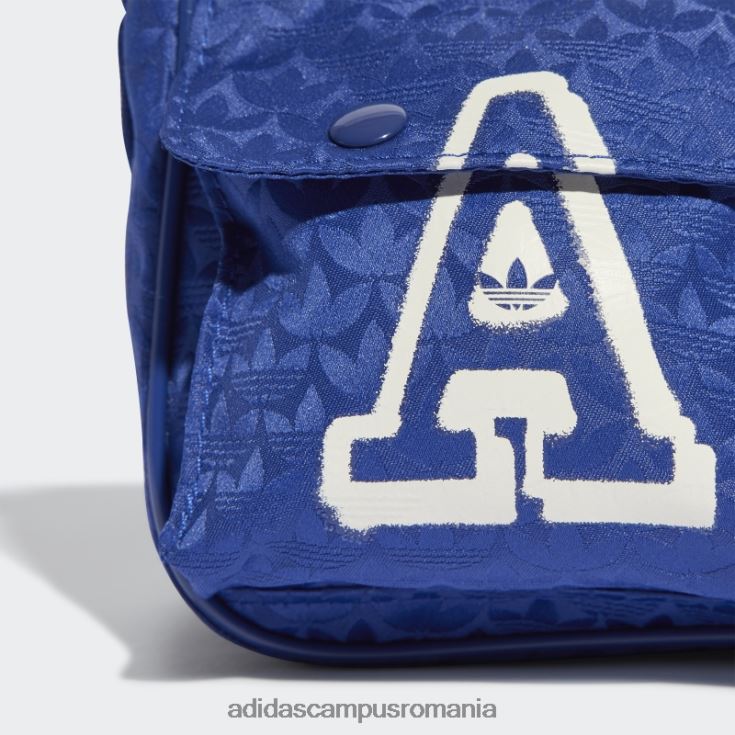 adidas campus romania geantă mini pentru avion de linie cu jacquard trifoil albastru victorie adidas femei albastru victorie J266N210893