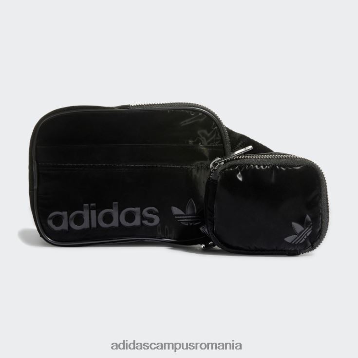 adidas campus romania geanta cu curea neagra femei negru J266N211029