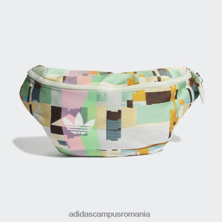 adidas campus romania geanta de talie multicolora femei multicolor/verde J266N211024