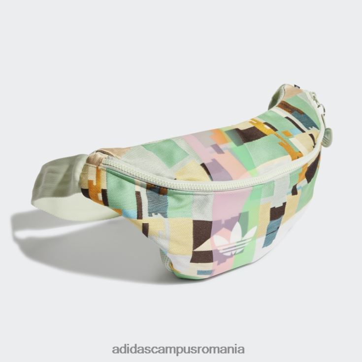 adidas campus romania geanta de talie multicolora femei multicolor/verde J266N211024