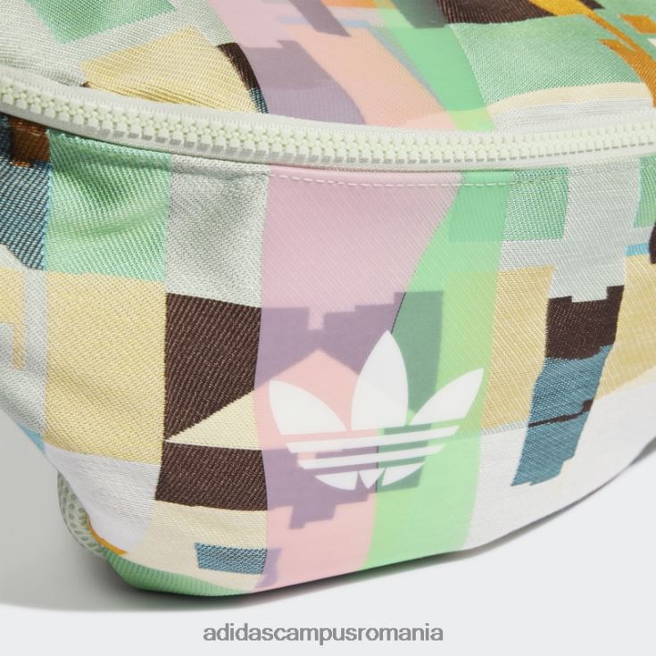 adidas campus romania geanta de talie multicolora femei multicolor/verde J266N211024