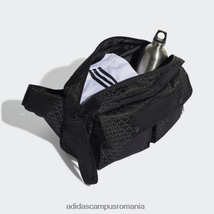 adidas campus romania geanta de talie neagra femei negru J266N211041