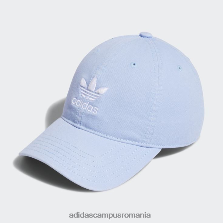 adidas campus romania pălărie din spate cu curea relaxată albastru zori femei zori albastru/alb J266N210924