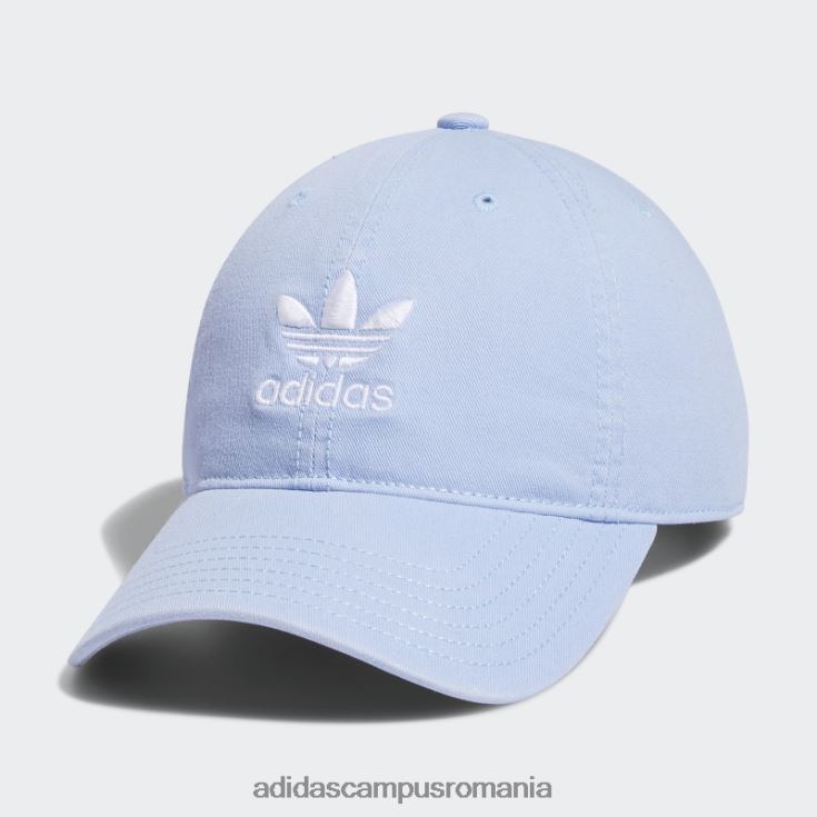 adidas campus romania pălărie din spate cu curea relaxată albastru zori femei zori albastru/alb J266N210924