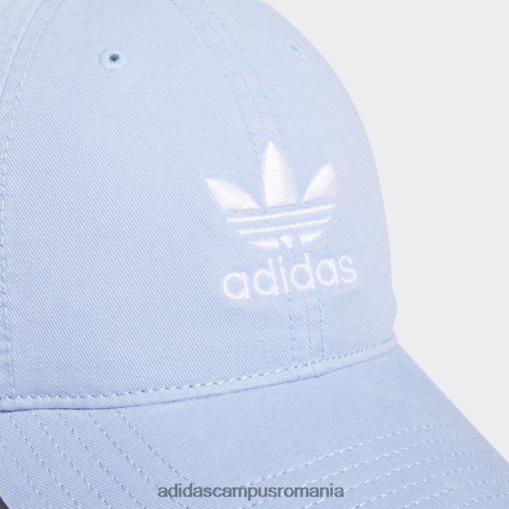 adidas campus romania pălărie din spate cu curea relaxată albastru zori femei zori albastru/alb J266N210924