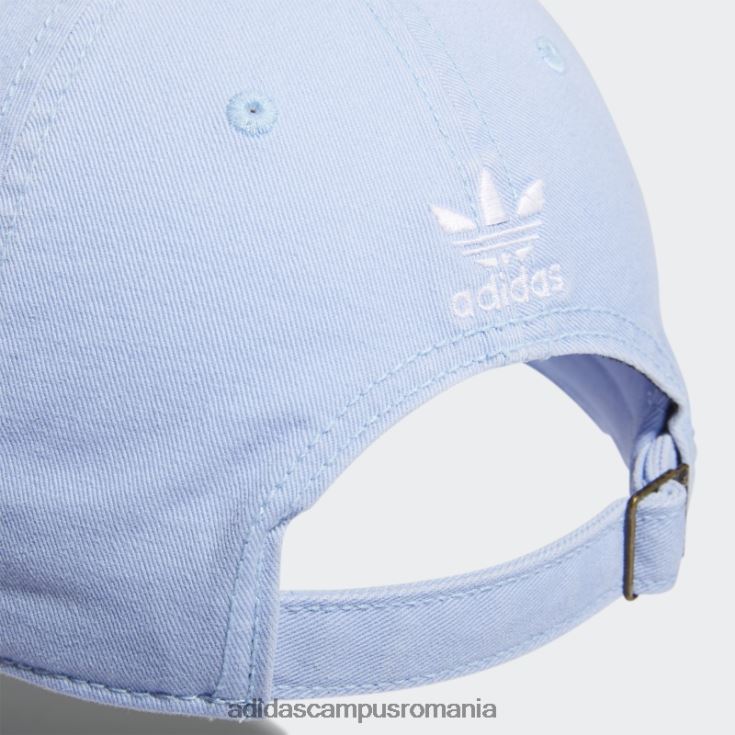 adidas campus romania pălărie din spate cu curea relaxată albastru zori femei zori albastru/alb J266N210924