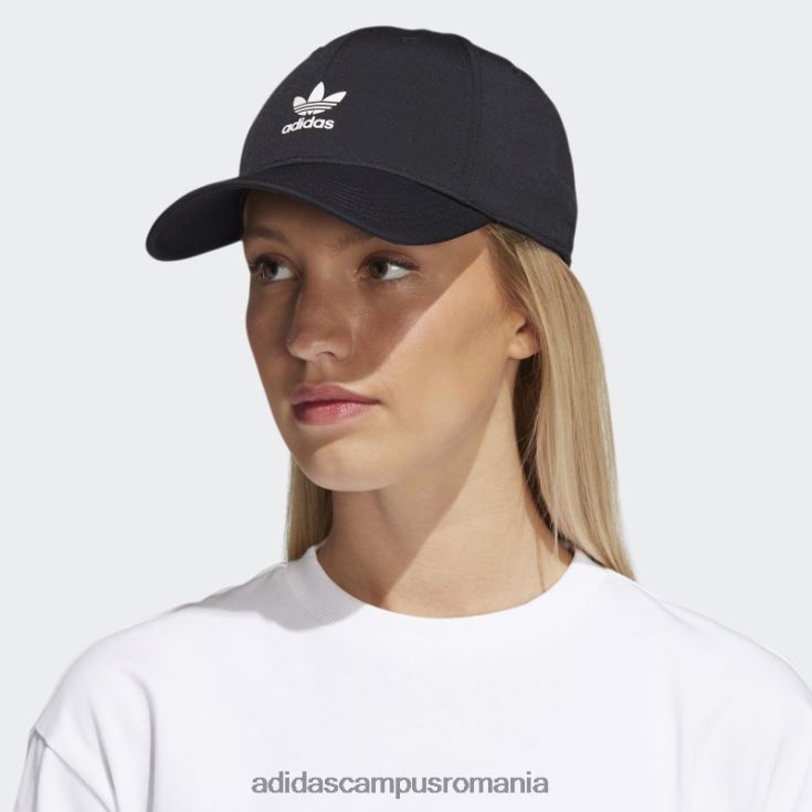 adidas campus romania pălărie neagră elastic fit fără spate femei negru J266N210856