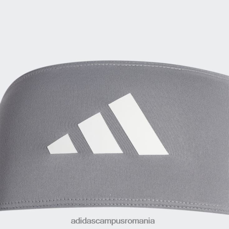 adidas campus romania alphaskin bandă largă pentru cap gri femei gri/alb J266N224272