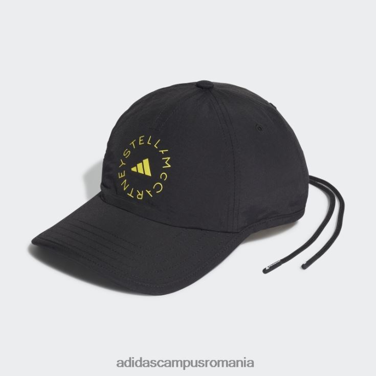 adidas campus romania șapcă neagră x stella mccartney fashion femei negru/galben șoc J266N224291