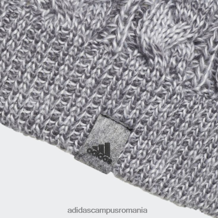 adidas campus romania beanie de culoare gri mijlocie femei gri mediu J266N224322