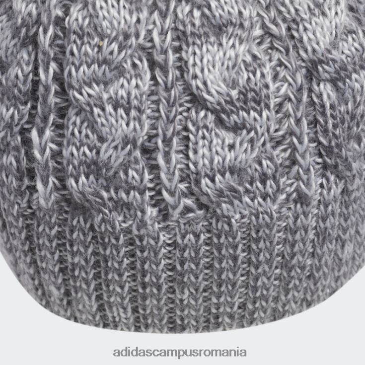 adidas campus romania beanie de culoare gri mijlocie femei gri mediu J266N224322