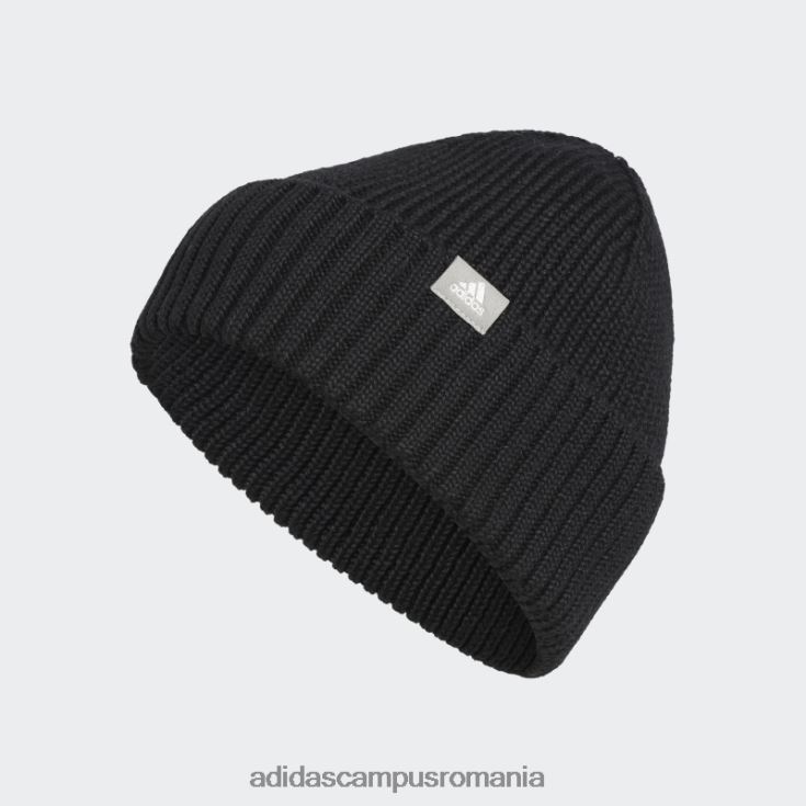 adidas campus romania la modă fold beanie negru femei gri inchis J266N224259