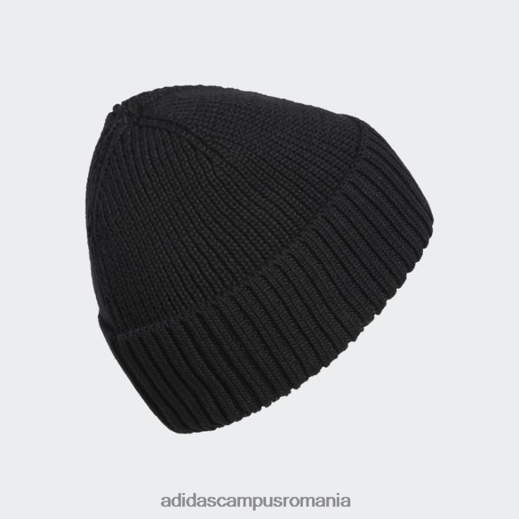 adidas campus romania la modă fold beanie negru femei gri inchis J266N224259