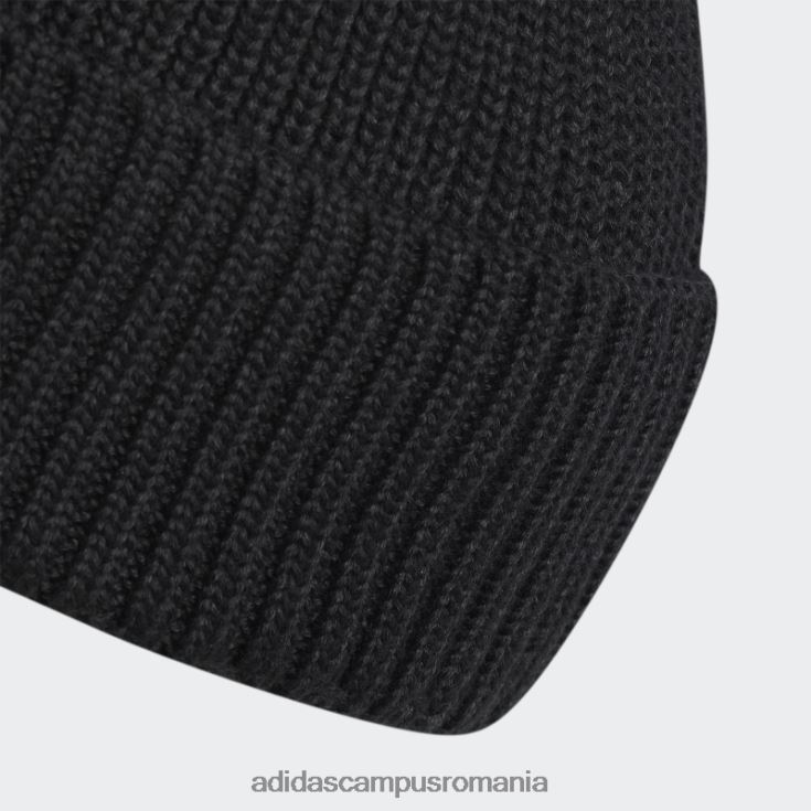adidas campus romania la modă fold beanie negru femei gri inchis J266N224259