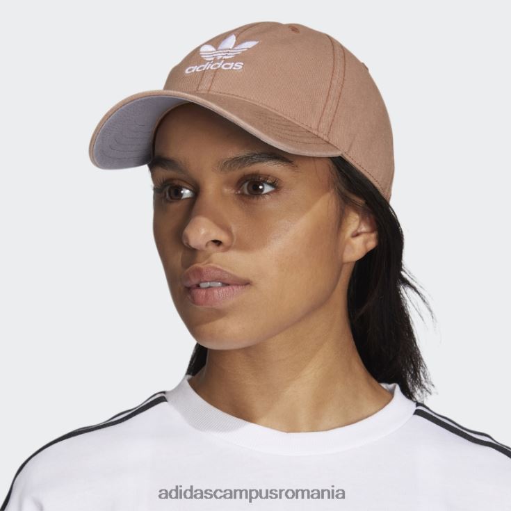 adidas campus romania pălărie adidas cu cureaua relaxată femei lut/alb J266N224249