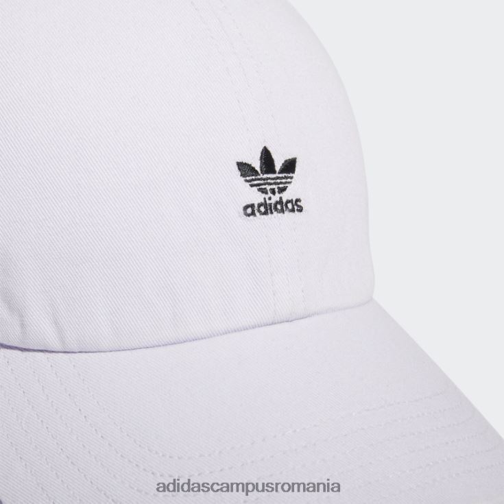 adidas campus romania pălărie argintie cu mini logo adidas femei argintiu/negru J266N224297