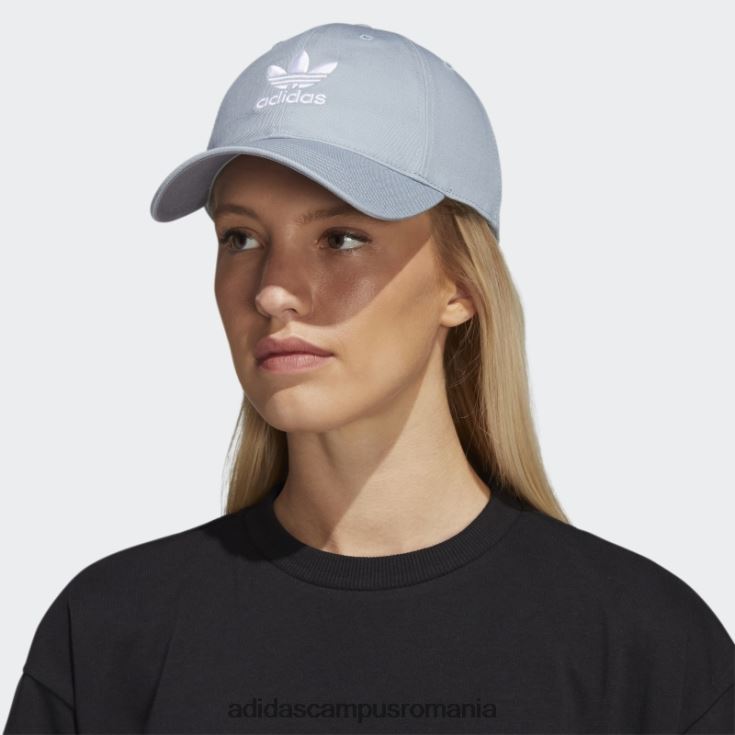 adidas campus romania pălărie relaxată cu bretele gri deschis femei gri deschis J266N224253