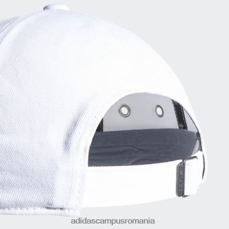 adidas campus romania pălărie relaxată cu logo mini alb adidas femei alb J266N224273