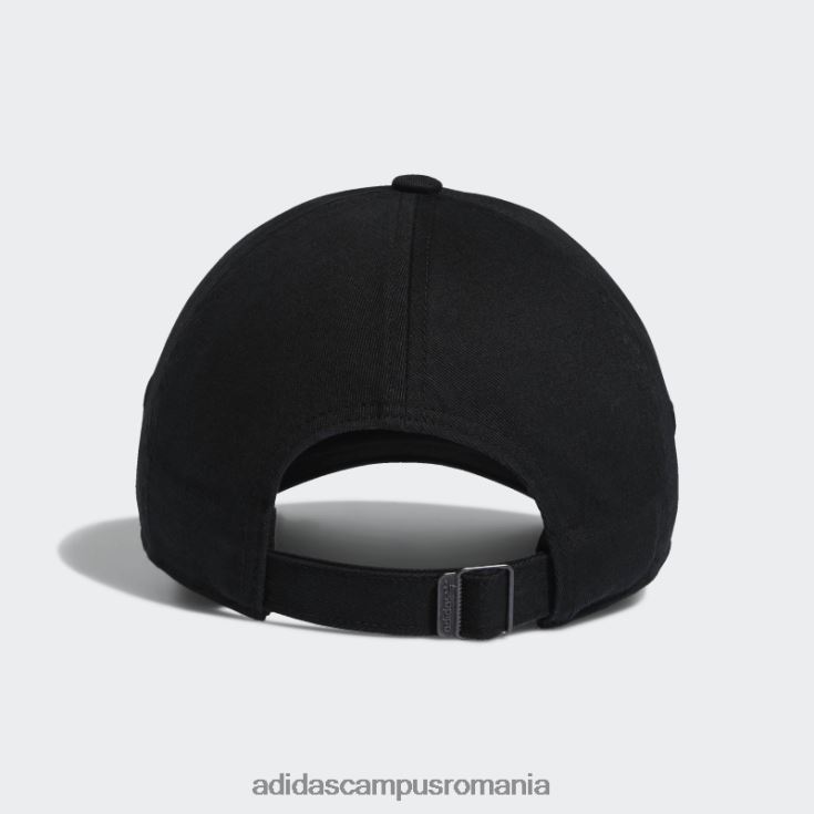 adidas campus romania pălărie relaxată cu mini logo negru femei negru J266N224248