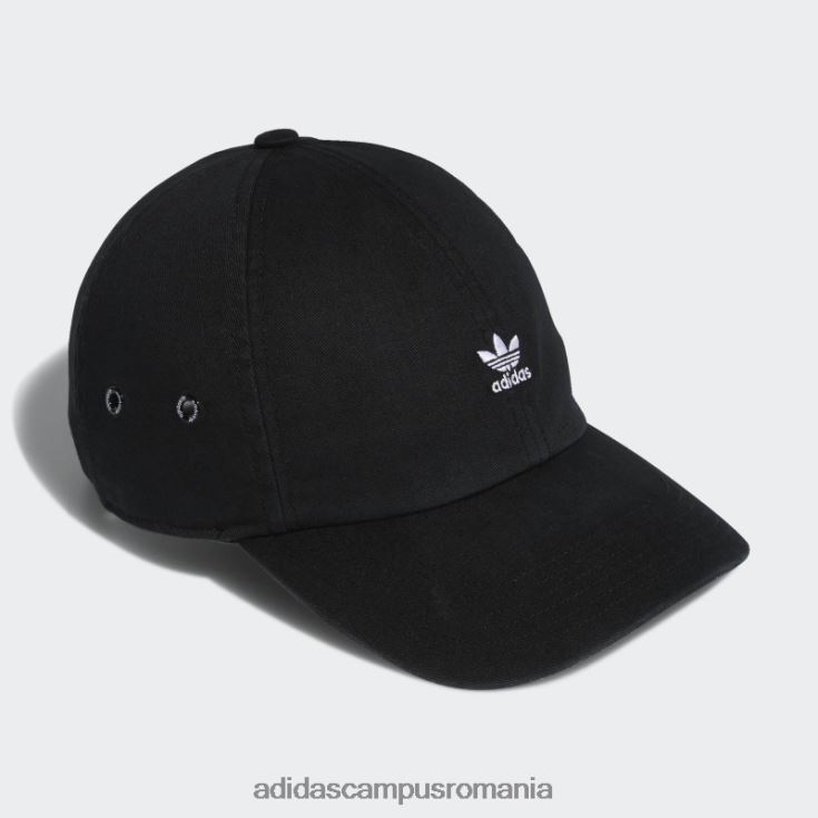 adidas campus romania pălărie relaxată cu mini logo negru femei negru J266N224248
