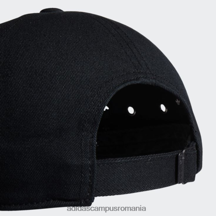 adidas campus romania pălărie relaxată cu mini logo negru femei negru J266N224248