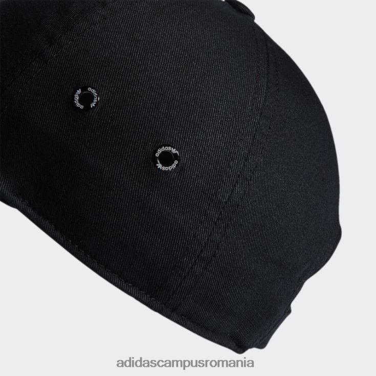 adidas campus romania pălărie relaxată cu mini logo negru femei negru J266N224248