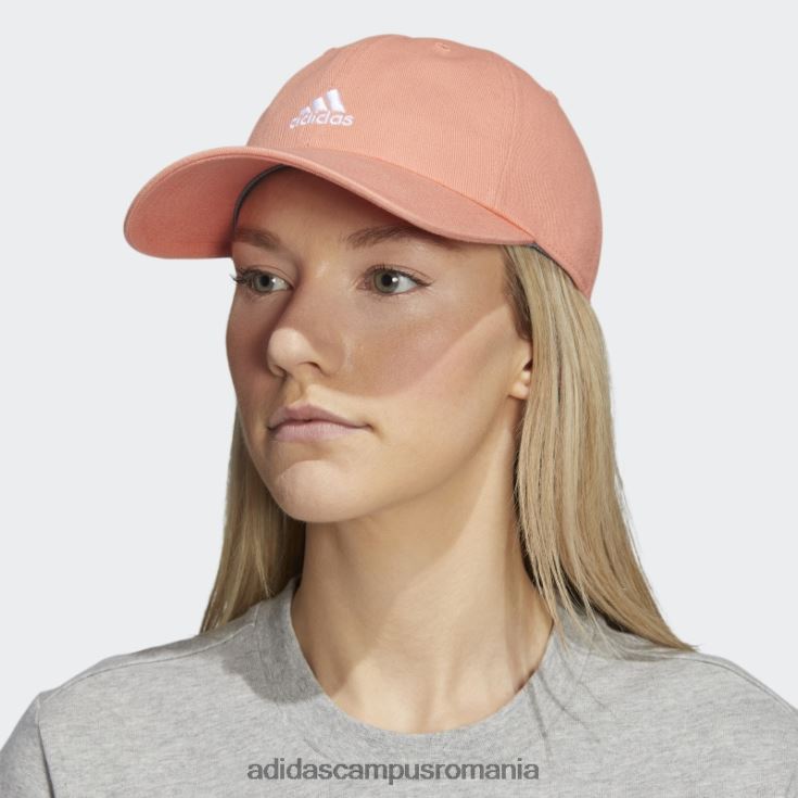 adidas campus romania sâmbătă pălărie coral femei coral/alb J266N224319