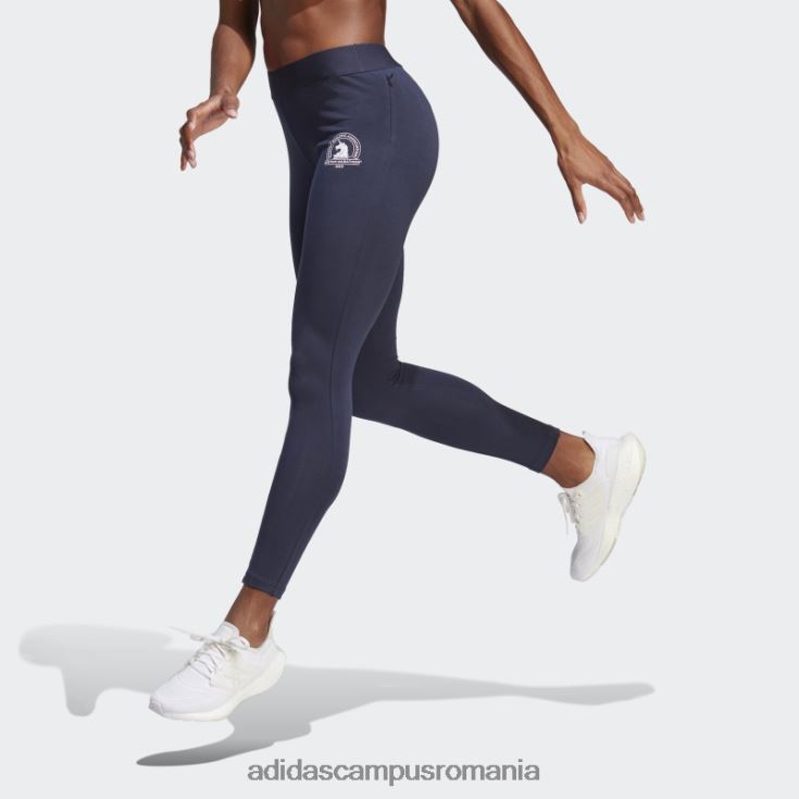 adidas campus romania Boston Marathon 2023, leggings de alergare, cerneală femei cerneală J266N223407