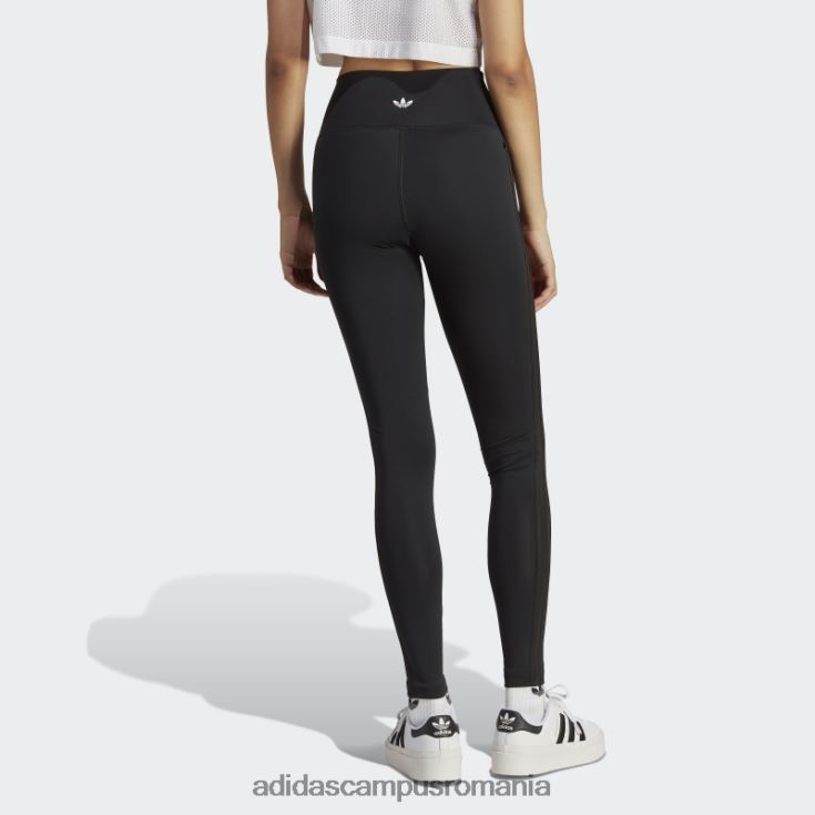 adidas campus romania Leggings cu 3 dungi adicolor classics, negru femei negru J266N223498