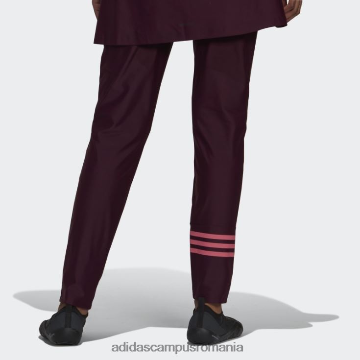 adidas campus romania Pantaloni de baie cu 3 dungi maro femei ton maro/trandafir J266N223522