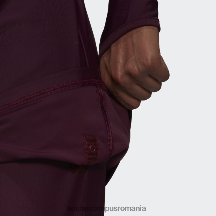 adidas campus romania Pantaloni de baie cu 3 dungi maro femei ton maro/trandafir J266N223522