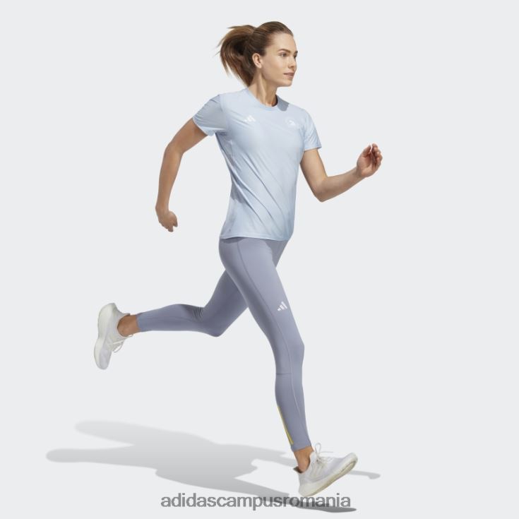 adidas campus romania boston marathon 2023 colanti calduri lungi de alergare adidas violet argintiu femei violet argintiu J266N223406
