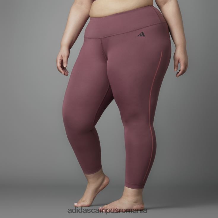 adidas campus romania burgund authentic balance yoga 7/8 jambiere (plus marime) adidas femei Burgundia J266N223235