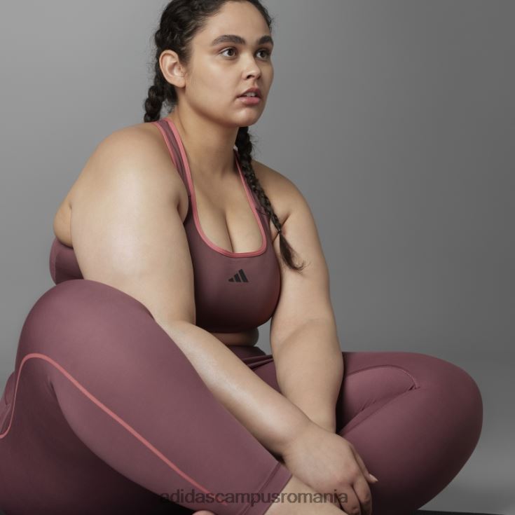 adidas campus romania burgund authentic balance yoga 7/8 jambiere (plus marime) adidas femei Burgundia J266N223235