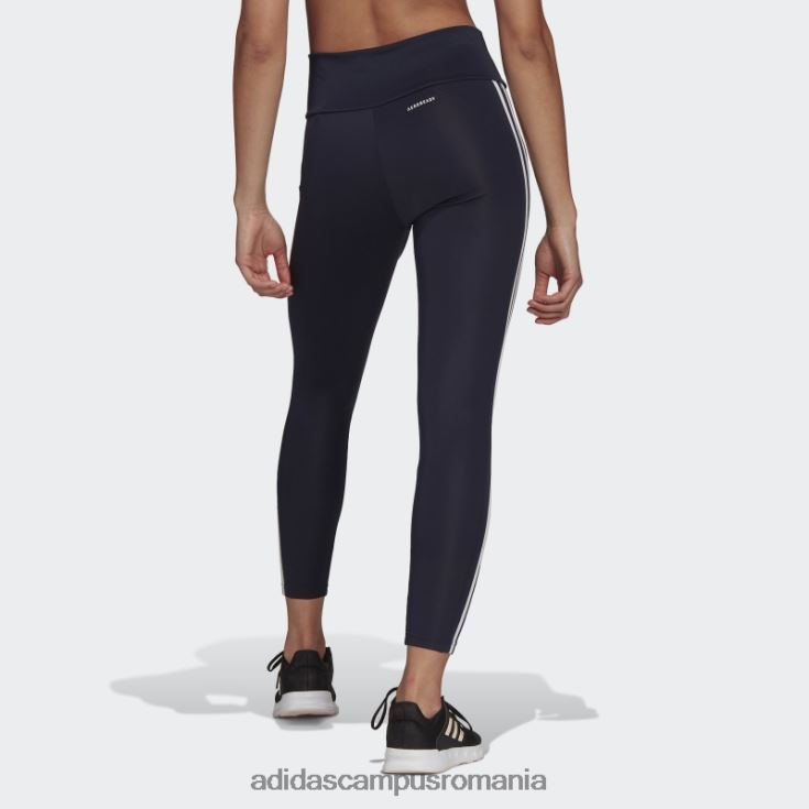 adidas campus romania cerneală concepută pentru a deplasa jambiere sport înalte cu 3 dungi 7/8 femei cerneală/alb J266N223483