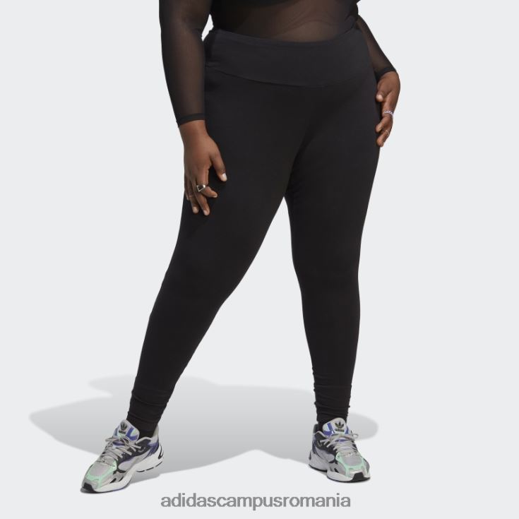 adidas campus romania colanți negri adicolor essentials (plus mărime) femei negru J266N223345