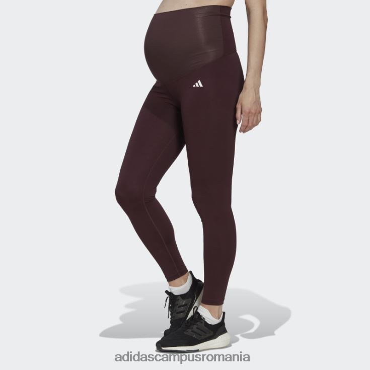 adidas campus romania elemente esentiale pentru antrenament jambiere 7/8 (maternitate) maro adidas femei maro J266N223520