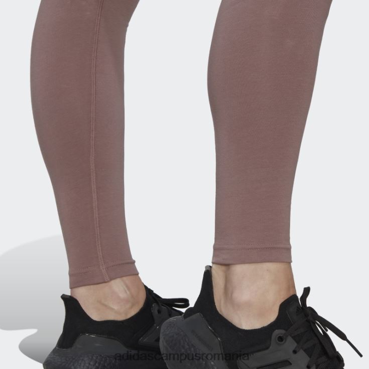 adidas campus romania esentiale jambiere din bumbac (maternitate) mov femei violet/negru J266N223516