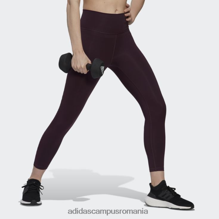 adidas campus romania jambiere 7/8 maro optime training femei maro J266N223501
