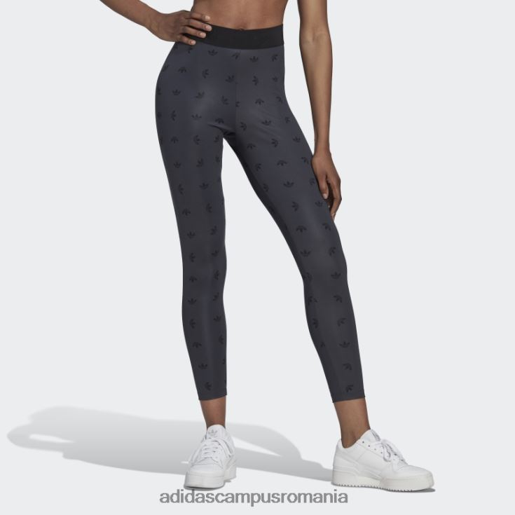 adidas campus romania jambiere adidas cu talie înaltă 7/8 gri noapte femei gri de noapte J266N223475