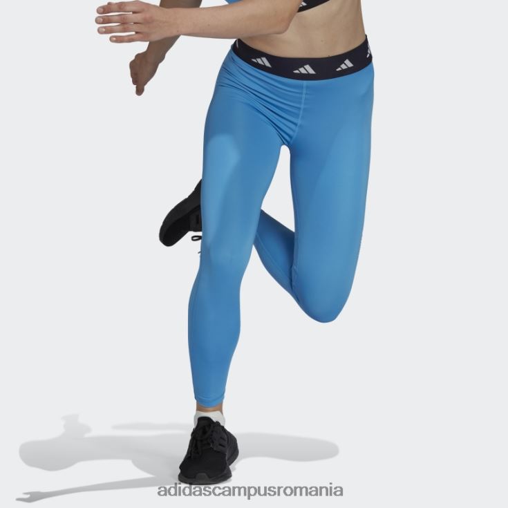 adidas campus romania jambiere albastre techfit 7/8 femei cerneală albastră J266N223477