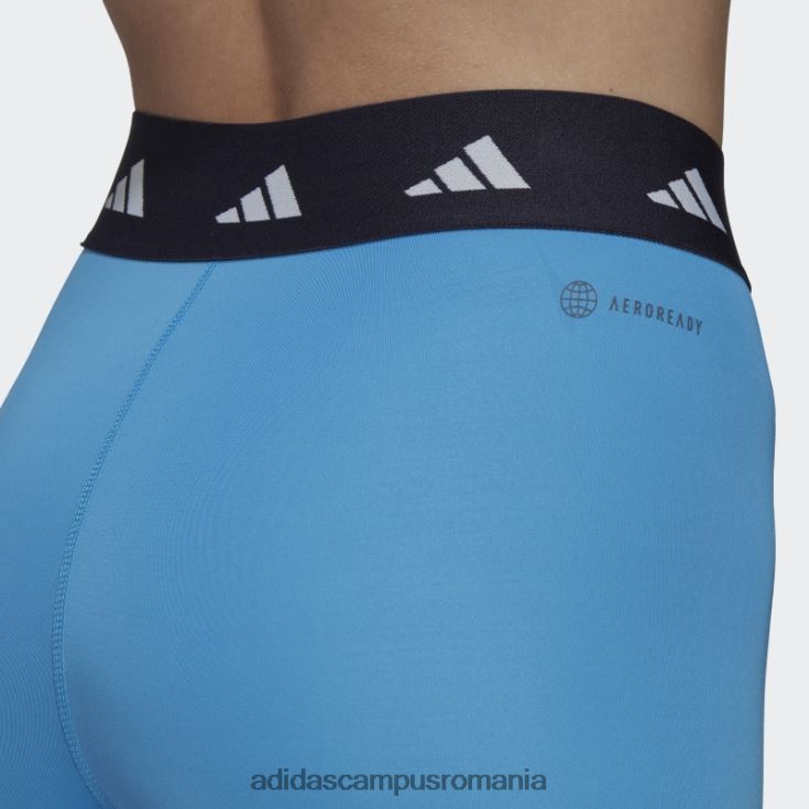 adidas campus romania jambiere albastre techfit 7/8 femei cerneală albastră J266N223477